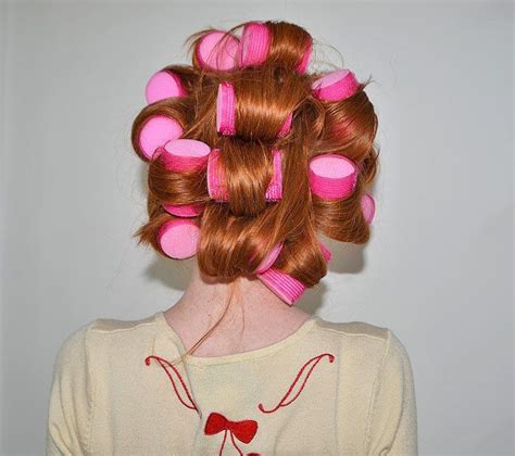Can you sleep with hair rollers in?