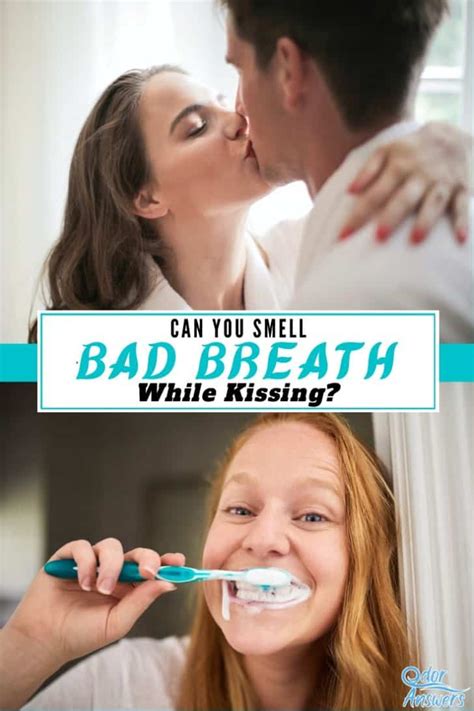 Can you smell breath when kissing?