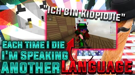 Can you speak other languages in Hypixel?