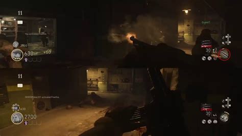 Can you split screen WW2 zombies?