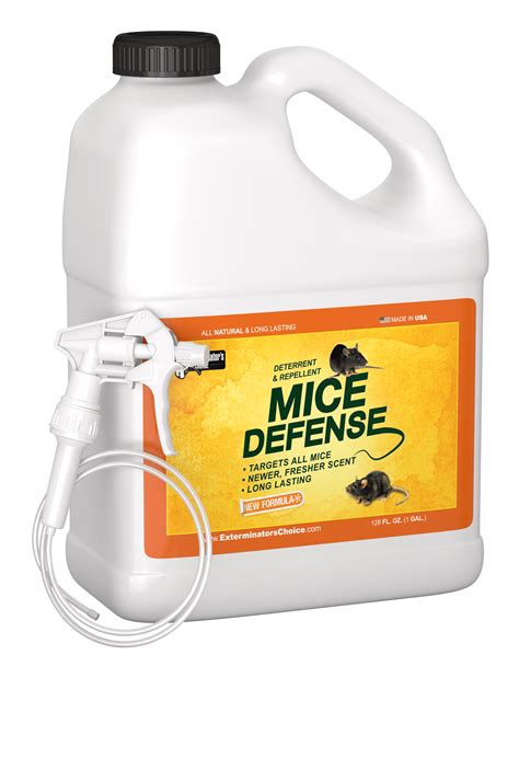 Can you spray for mice?