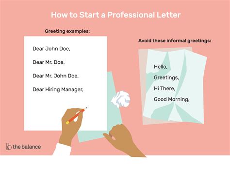 Can you start a professional letter with dear?