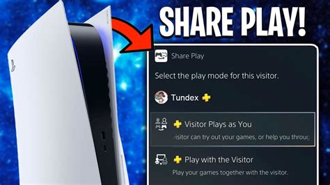 Can you start a share play on PS5?