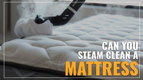 Can you steam on a bed?
