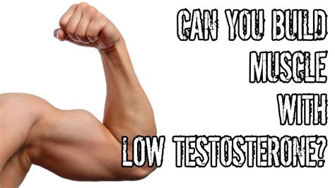 Can you still build muscle with low testosterone?