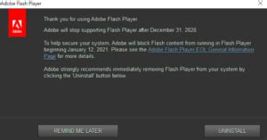Can you still use Adobe Flash 2023?