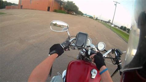 Can you stop a motorcycle in first gear?