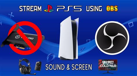 Can you stream PS5 to OBS without capture card?