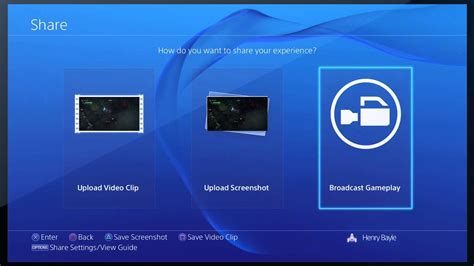 Can you stream your game on PS4?