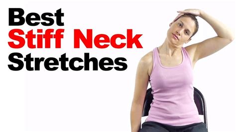 Can you stretch a stiff neck?