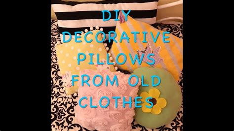 Can you stuff a pillow with old clothes?