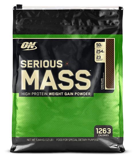 Can you survive on only mass gainer?