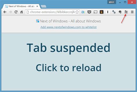 Can you suspend tabs in Chrome?