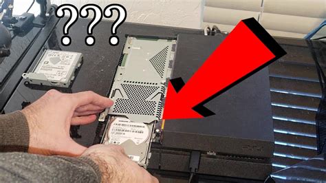 Can you swap HDD on PS4?