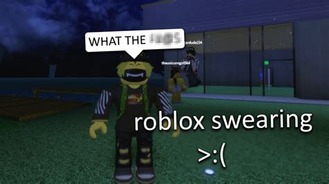 Can you swear in Roblox?
