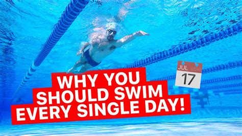 Can you swim 7 days a week?
