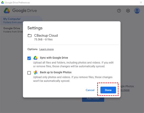 Can you sync Samsung gallery with Google Drive?