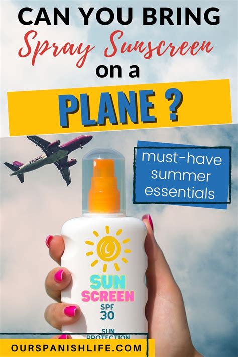 Can you take 150ml sunscreen on a plane?