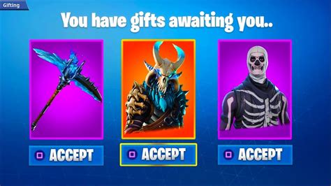 Can you take back gifts in Fortnite?