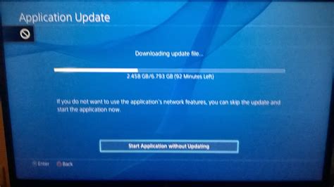Can you take disc out of PS4 while updating?