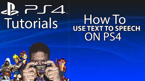 Can you talk to text on PS4?