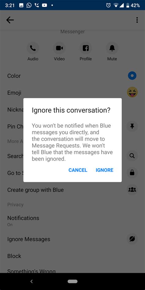 Can you tell if someone has muted you on Messenger?