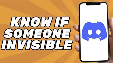 Can you tell if someone is invisible on discord?