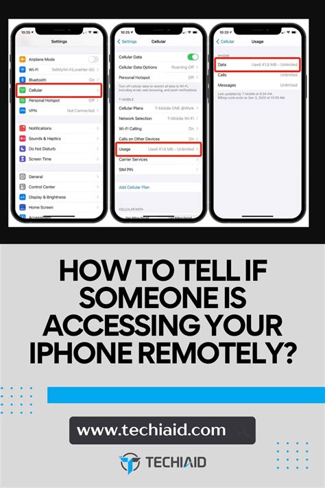 Can you tell if someone is remotely accessing your iPhone?