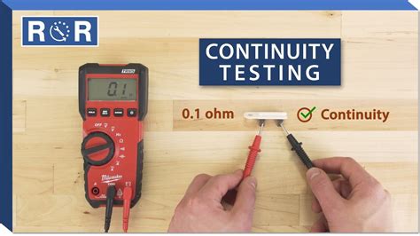 Can you test continuity with a test light?