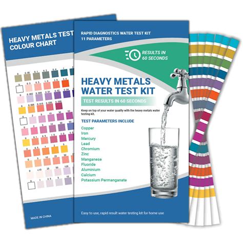 Can you test water for heavy metals?