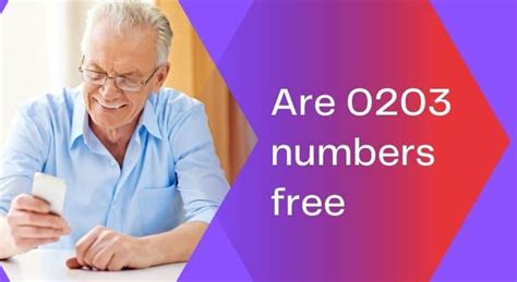 Can you text 0203 numbers?