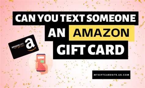 Can you text gift cards?