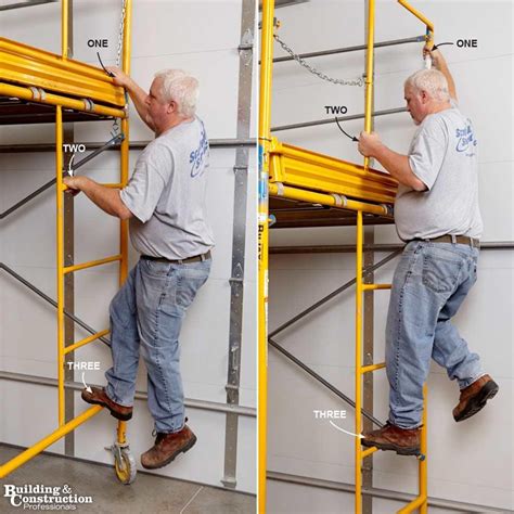 Can you tie off to scaffold handrails?