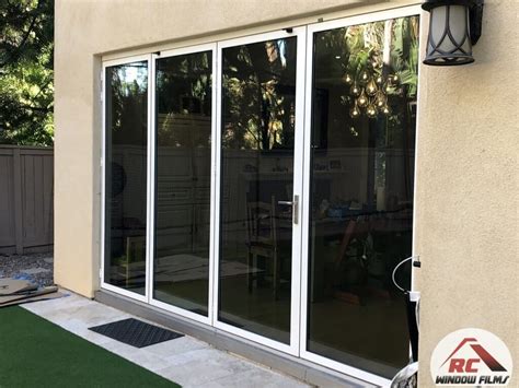 Can you tint glass on front door?