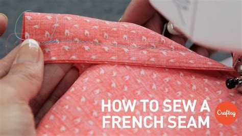 Can you top stitch a French seam?