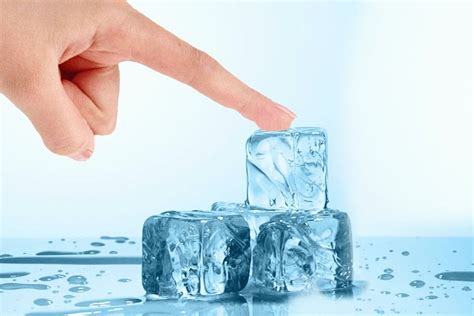 Can you touch ice melt with your hands?