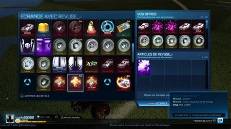 Can you trade in 2 player on Rocket League?