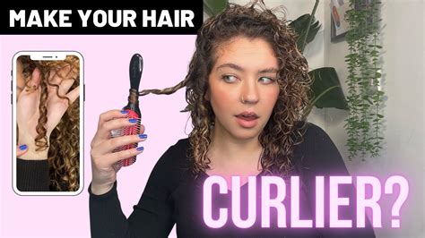 Can you train your hair to be curlier?