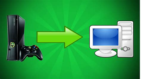 Can you transfer games from PC to Xbox 360?
