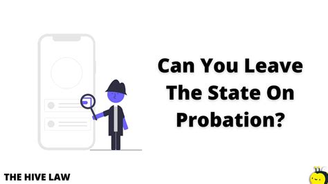 Can you travel in the states on probation?