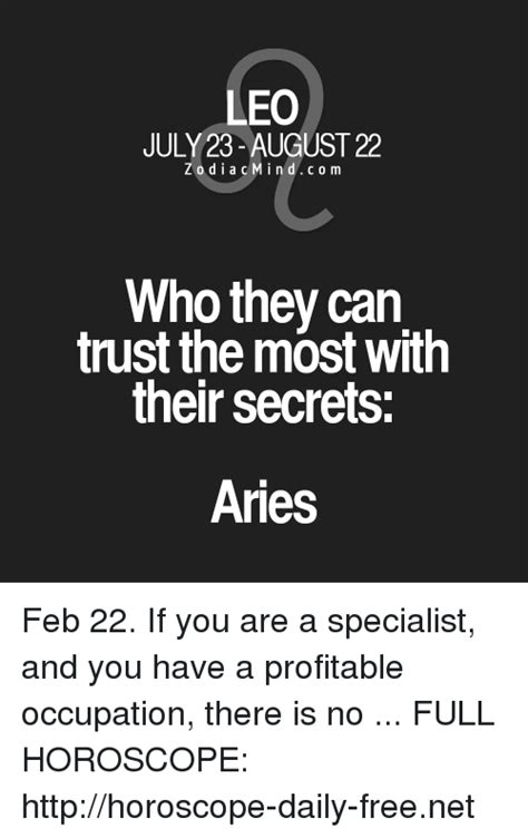 Can you trust Aries?