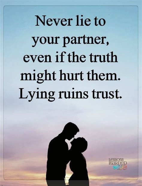 Can you trust a husband who lies?