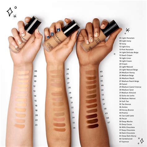 Can you try foundations at Sephora?