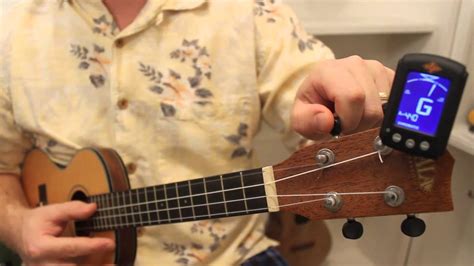 Can you tune A guitar like A uke?