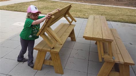 Can you turn a table into an outdoor table?