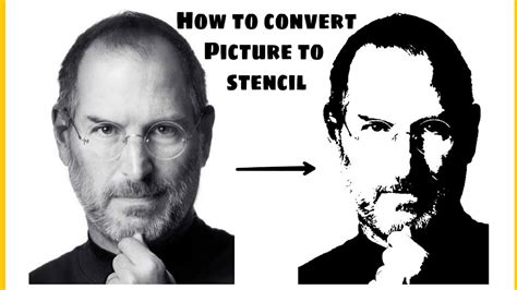 Can you turn an image into a stencil?