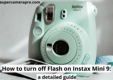 Can you turn flash off Instax Mini 12?