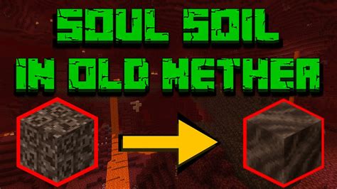 Can you turn soul sand into soul soil?
