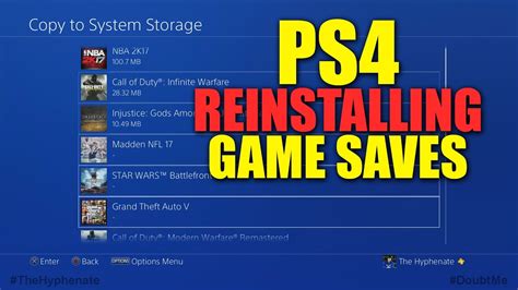 Can you uninstall and reinstall games on PS4?