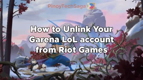 Can you unlink League of Legends account from Riot?